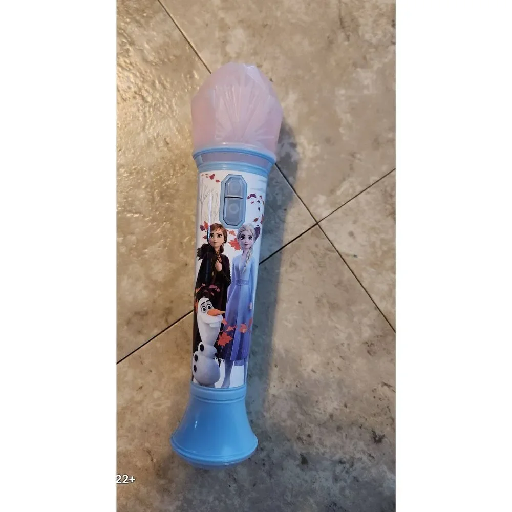 Disney Frozen electronic sing along microphone.